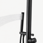 Maya Outdoor Shower · Matte Black