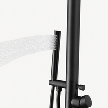 Maya Outdoor Shower · Matte Black