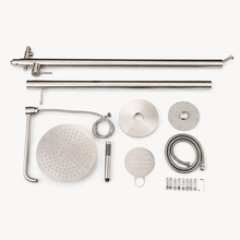 Vera Outdoor Shower · Brushed Silver