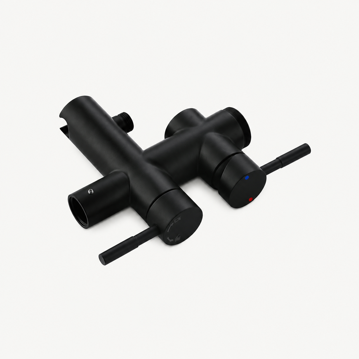 Livia Outdoor Shower · Matte Black