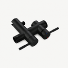Livia Outdoor Shower · Matte Black