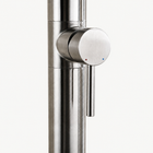 Serena Outdoor Shower · Brushed Silver