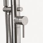 Atlas Outdoor Shower · Brushed Silver