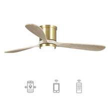 Mayna Flush Ceiling Fan 52B