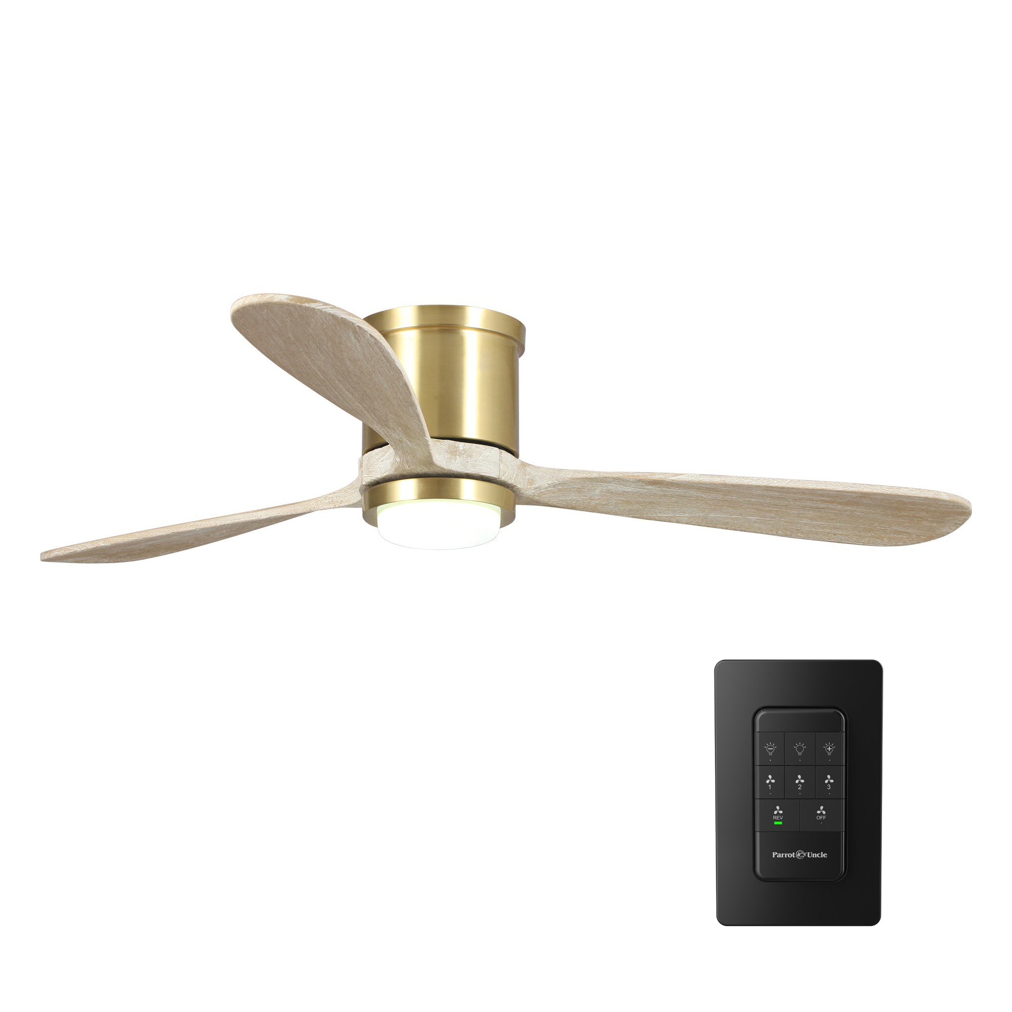 Mayna Flush Ceiling Fan 52B
