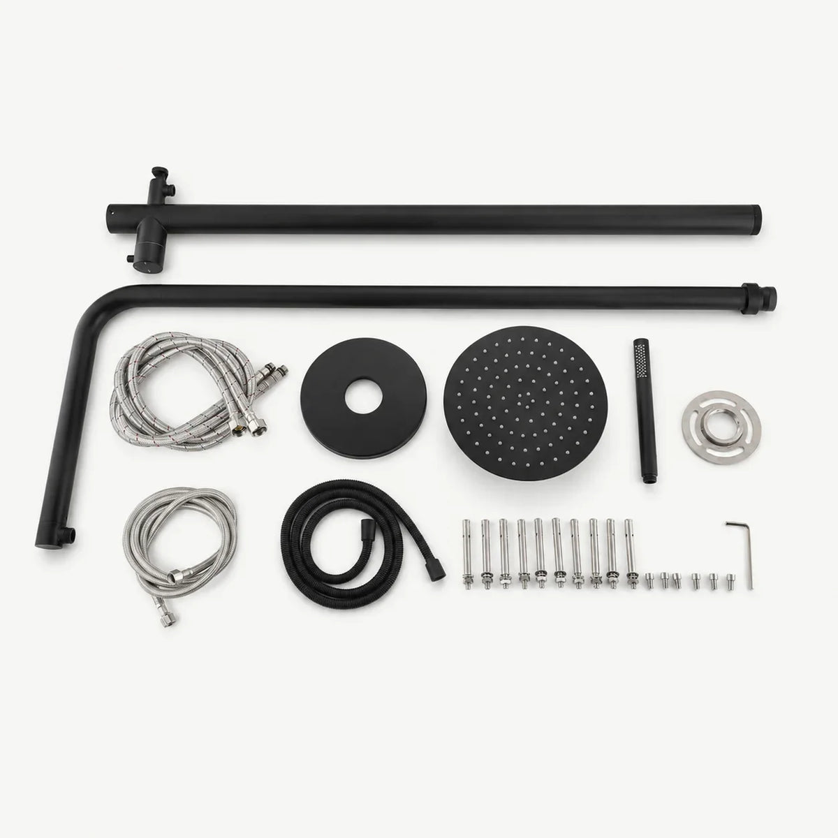 Adler Outdoor Shower · Matte Black