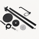 Maya Outdoor Shower · Matte Black