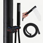 Freya Outdoor Shower · Matte Black