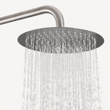 Rowan Outdoor Shower · Brushed Silver