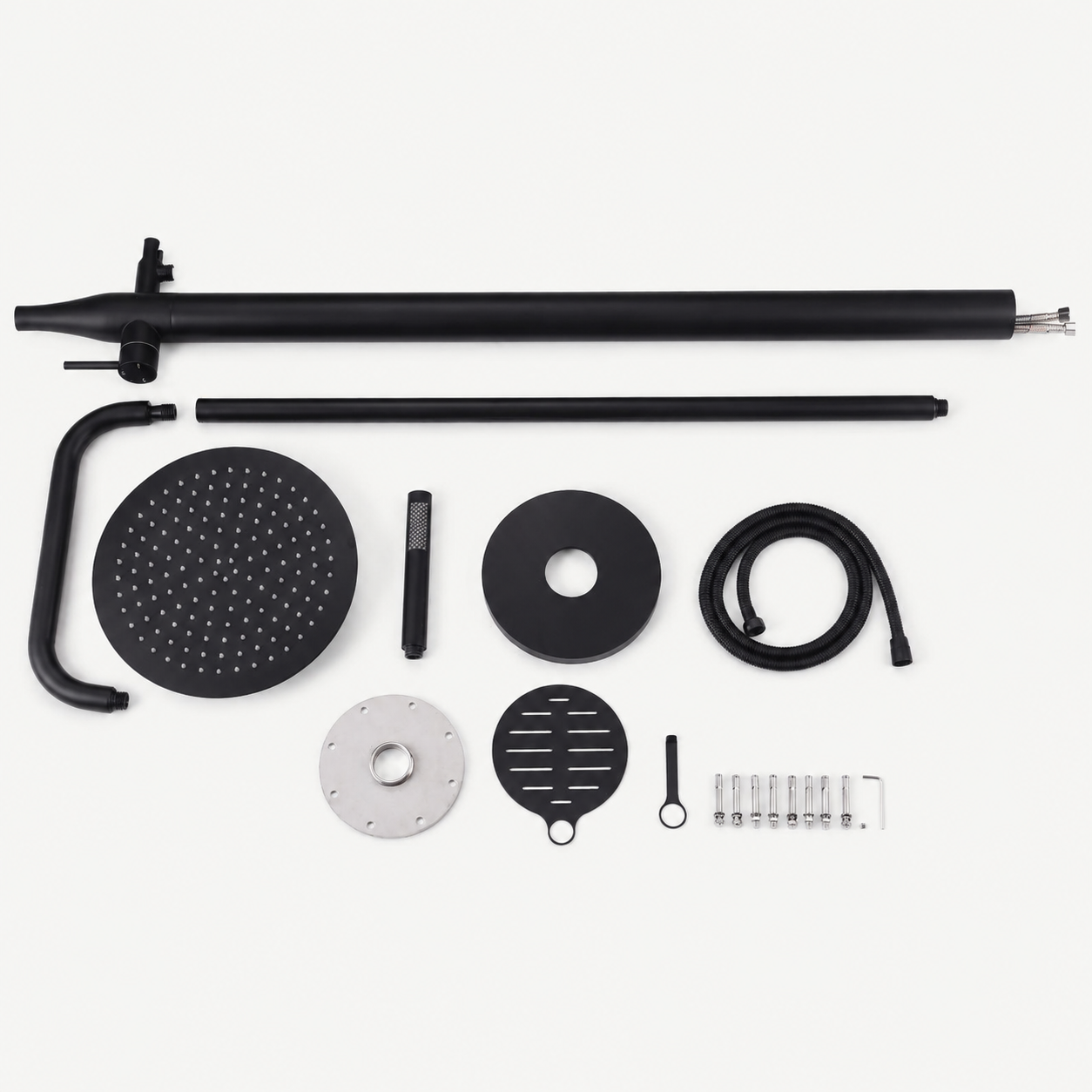 Camille Outdoor Shower · Matte Black
