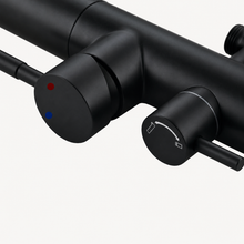 Mila Outdoor Shower · Matte Black