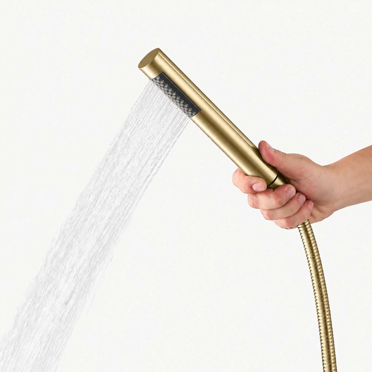 Arden Outdoor Shower · Brushed Gold