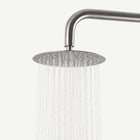 Everett Outdoor Shower · Brushed Silver