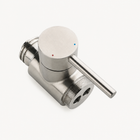 Serena Outdoor Shower · Brushed Silver
