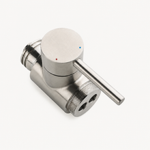 Serena Outdoor Shower · Brushed Silver