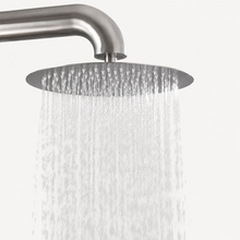 Theo Outdoor Shower · Brushed Silver