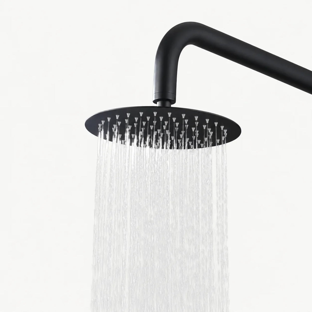 Silas Outdoor Shower · Matte Black