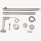 Noelle Outdoor Shower · Brushed Silver