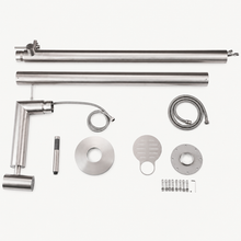 Noelle Outdoor Shower · Brushed Silver