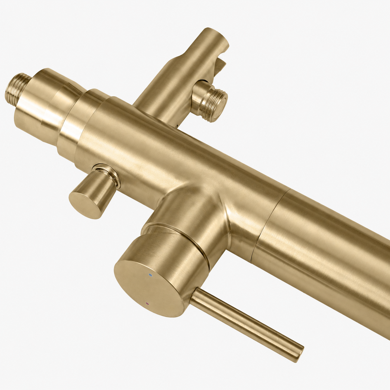 Nolan Outdoor Shower · Brushed Gold