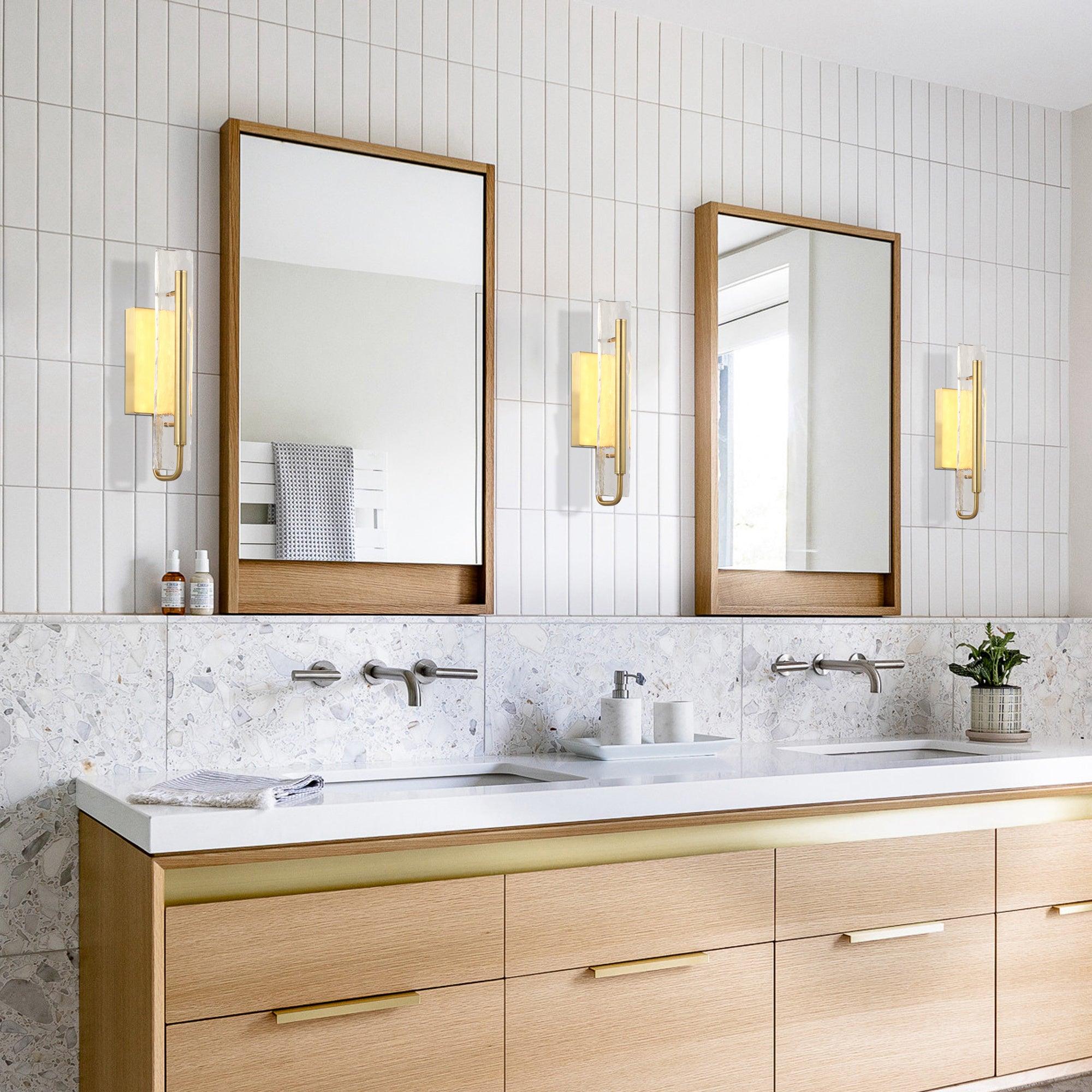 1-Light Modern Golden Wall Lights