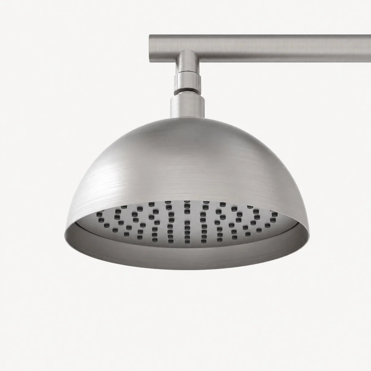 Amara Outdoor Shower · Brushed Silver