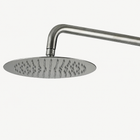 Nora Outdoor Shower · Brushed Silver