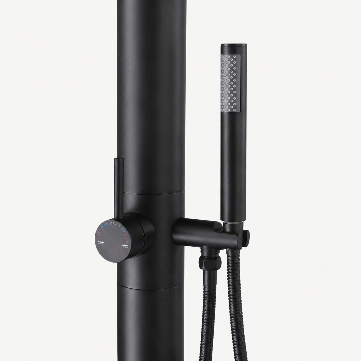 Freya Outdoor Shower · Matte Black