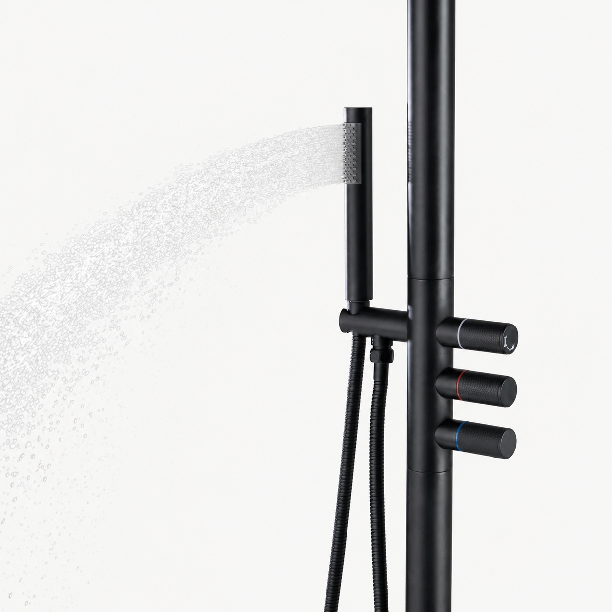Julien Outdoor Shower · Matte Black