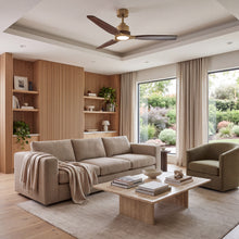 Louise Ceiling Fan 48" · Solid Wood Blades