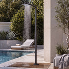Leona Outdoor Shower · Matte Black