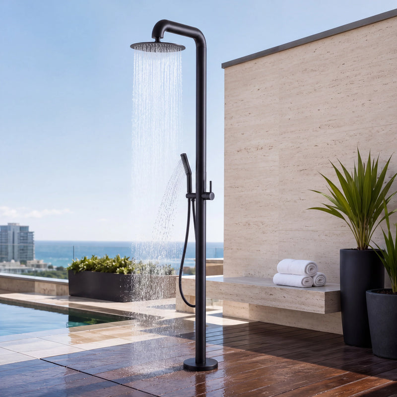 Orion Outdoor Shower · Matte Black