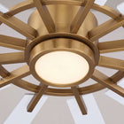 Maverick 72" Ceiling Fan with Light · Reversible Black & White Blades