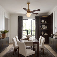 Liora Globe-LED Fan 52"