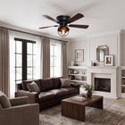 SereneLux Ceiling Fan with Light 42"