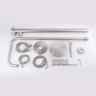 Coast Freestanding Outdoor Shower - Brushed