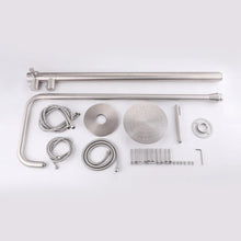 Coast Freestanding Outdoor Shower - Brushed