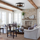 Kanpur Flush Ceiling Fan 20"