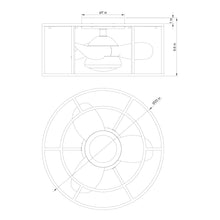 Kanpur Flush Ceiling Fan 20"