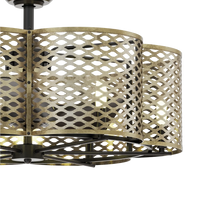 Weave 31" LED Fandelier