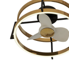 Orbital 23" Fandelier