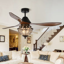 Vicky Ceiling Fan with Light 52"