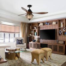 Vicky Ceiling Fan with Light 52"