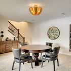 Elvira Semi-Flush Mount 19"