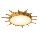 Dana Sunburst Flush Mount 25"