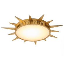 Dana Sunburst Flush Mount 25"