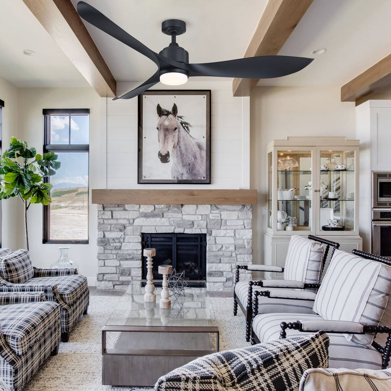 Misael Propeller Ceiling Fan 66"