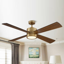 Bucholz Ceiling Fan with Light 52"