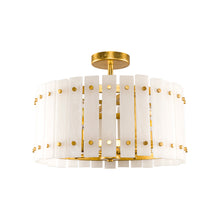 Adele Drum Semi-Flush Mount