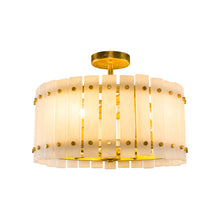 Adele Drum Semi-Flush Mount